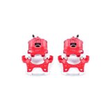 Power Stop 95-99 BMW M3 Rear Red Calipers w/Brackets - Pair thumbnail 2
