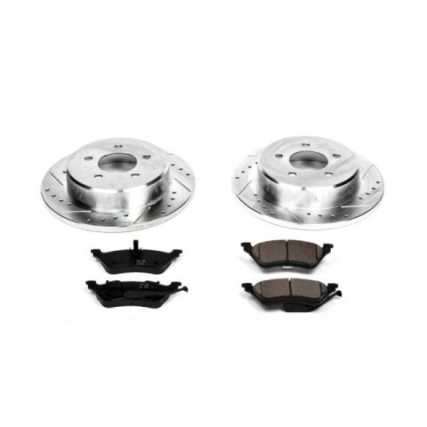 Power Stop 01-07 Chrysler Town & Country Rear Z23 Evolution Sport Brake Kit thumbnail 1
