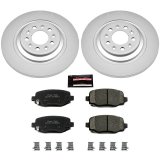 Power Stop 14-19 Jeep Cherokee Rear Z17 Evolution Geomet Coated Brake Kit thumbnail 1