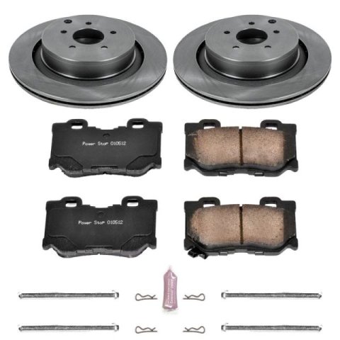 Power Stop 09-13 Infiniti FX50 Rear Autospecialty Brake Kit thumbnail 1