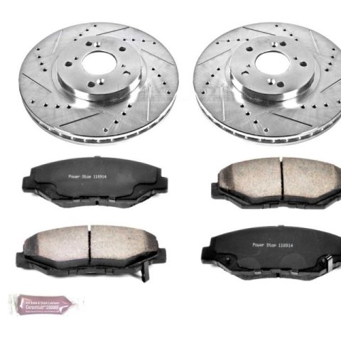 Power Stop 03-08 Honda Pilot Front Z36 Truck & Tow Brake Kit thumbnail 1