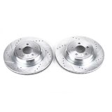 Power Stop 06-18 Dodge Charger Rear Evolution Drilled & Slotted Rotors - Pair thumbnail 2