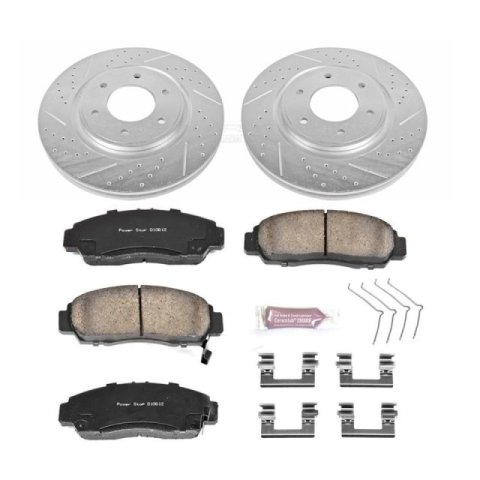 Power Stop 12-15 Nissan Armada Front Z23 Evolution Sport Brake Kit thumbnail 1