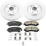Power Stop 14-19 Nissan Rogue Front Z17 Evolution Geomet Coated Brake Kit thumbnail 1