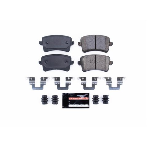 Power Stop 10-16 Audi A4 Rear Z23 Evolution Sport Brake Pads w/Hardware thumbnail 1
