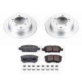 Power Stop 04-06 Mitsubishi Lancer Rear Z17 Evolution Geomet Coated Brake Kit thumbnail 1