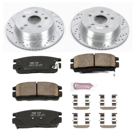 Power Stop 10-17 Chevrolet Equinox Rear Z23 Evolution Sport Brake Kit thumbnail 1