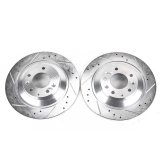 Power Stop 06-07 Mazda 6 Rear Evolution Drilled & Slotted Rotors - Pair thumbnail 1