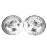 Power Stop 06-07 Mazda 6 Rear Evolution Drilled & Slotted Rotors - Pair thumbnail 2