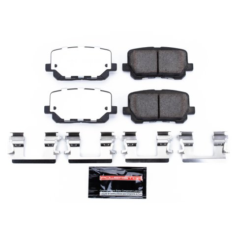 Power Stop 14-19 Dodge Charger Rear Z26 Extreme Street Brake Pads w/Hardware thumbnail 1