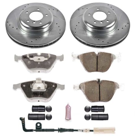 Power Stop 08-10 BMW 535i Front Z26 Street Warrior Brake Kit thumbnail 1