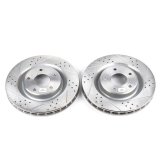 Power Stop 05-07 Cadillac XLR Front Evolution Drilled & Slotted Rotors - Pair thumbnail 2