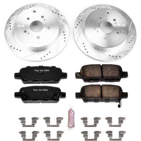 Power Stop 09-13 Suzuki Grand Vitara Rear Z23 Evolution Sport Brake Kit thumbnail 1