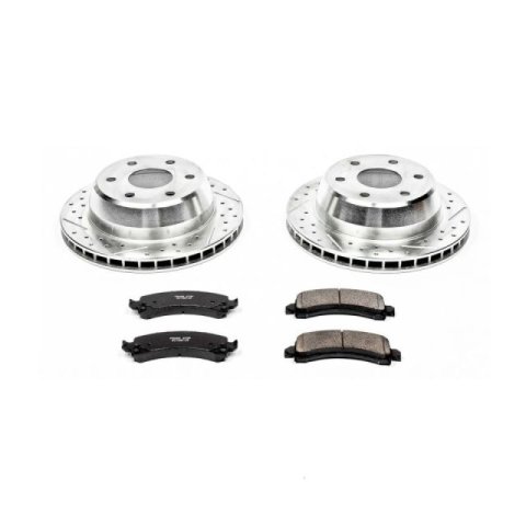 Power Stop 03-06 Cadillac Escalade Rear Z23 Evolution Sport Brake Kit thumbnail 1