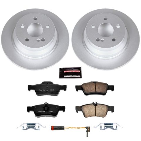 Power Stop 14-16 Mercedes-Benz E250 Rear Z23 Evolution Sport Coated Brake Kit thumbnail 1