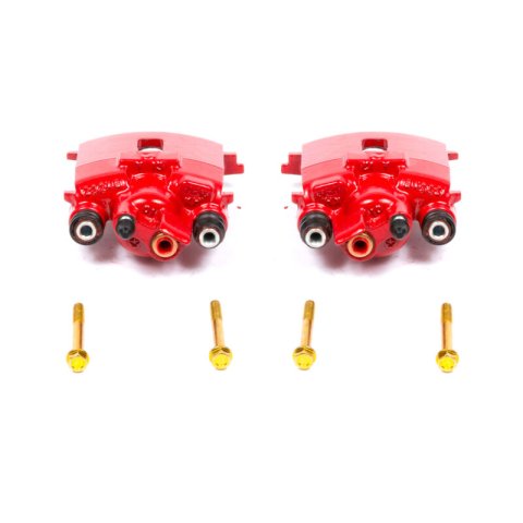 Power Stop 01-10 Chrysler PT Cruiser Rear Red Calipers w/o Brackets - Pair thumbnail 1