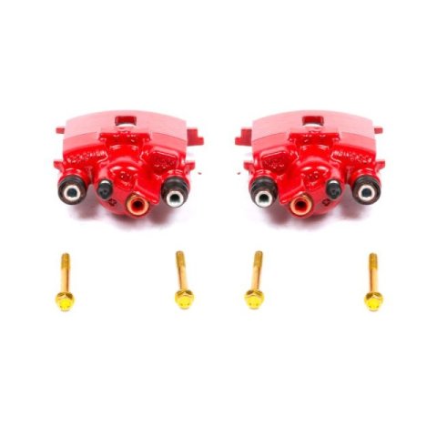 Power Stop 01-10 Chrysler PT Cruiser Rear Red Calipers w/o Brackets - Pair thumbnail 2