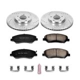 Power Stop 13-16 Hyundai Santa Fe Front Z23 Evolution Sport Brake Kit thumbnail 1