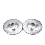 Power Stop 00-06 BMW X5 Front Evolution Drilled & Slotted Rotors - Pair thumbnail 1