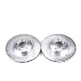 Power Stop 00-06 BMW X5 Front Evolution Drilled & Slotted Rotors - Pair thumbnail 2