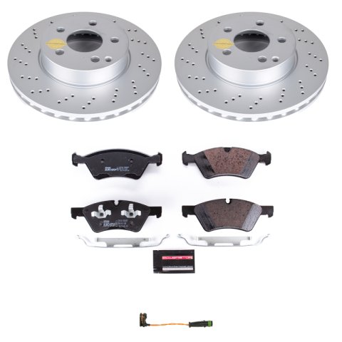 Power Stop 07-09 Mercedes-Benz E550 Front Euro-Stop Brake Kit