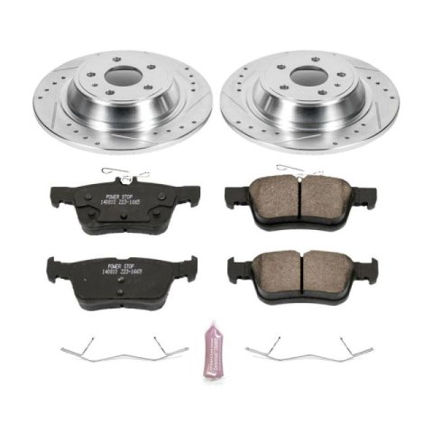 Power Stop 13-19 Ford Fusion Rear Z23 Evolution Sport Brake Kit thumbnail 1