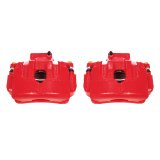 Power Stop 10-16 Hyundai Genesis Coupe Front Red Calipers w/Brackets - Pair thumbnail 1