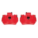 Power Stop 10-16 Hyundai Genesis Coupe Front Red Calipers w/Brackets - Pair thumbnail 2