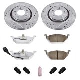 Power Stop 99-06 Volkswagen Beetle Front Z26 Street Warrior Brake Kit thumbnail 1