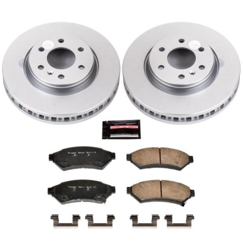 Power Stop 06-07 Buick Terraza Front Z17 Evolution Geomet Coated Brake Kit thumbnail 1