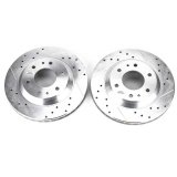 Power Stop 04-05 Buick Rainier Front Evolution Drilled & Slotted Rotors - Pair thumbnail 2