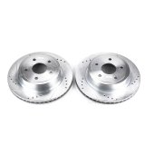 Power Stop 04-06 Dodge Ram 1500 Rear Evolution Drilled & Slotted Rotors - Pair thumbnail 2