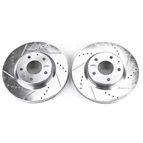 Power Stop 14-18 Mazda 3 Front Evolution Drilled & Slotted Rotors - Pair thumbnail 2