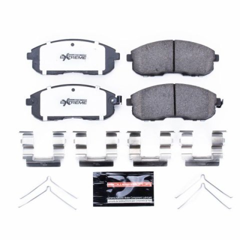 Power Stop 99-02 Infiniti G20 Front Z26 Extreme Street Brake Pads w/Hardware thumbnail 2