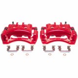 Power Stop 07-09 Hyundai Santa Fe Front Red Calipers - Pair thumbnail 2