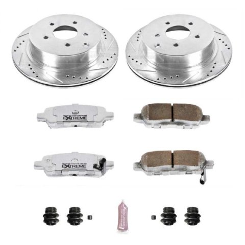Power Stop 03-12 Infiniti FX35 Rear Z26 Street Warrior Brake Kit thumbnail 1