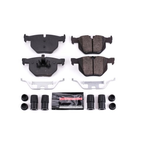 Power Stop 2006 BMW 330Ci Rear Z23 Evolution Sport Brake Pads w/Hardware thumbnail 1