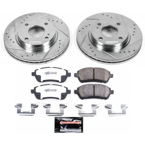 Power Stop 11-19 Ford Fiesta Front Z26 Street Warrior Brake Kit thumbnail 1