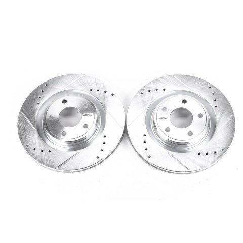 Power Stop 07-10 Chevrolet Cobalt Front Evolution Drilled & Slotted Rotors - Pair thumbnail 1