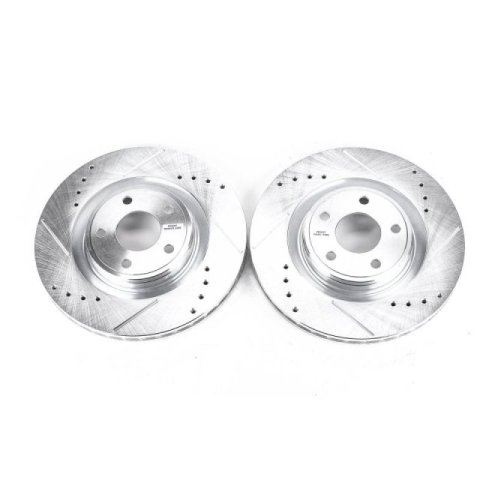 Power Stop 07-10 Chevrolet Cobalt Front Evolution Drilled & Slotted Rotors - Pair thumbnail 2