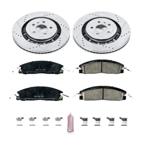 Power Stop 13-19 Ford Explorer Front Z23 Evolution Sport Brake Kit thumbnail 1