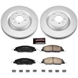 Power Stop 11-14 Ford Mustang Front Z17 Evolution Geomet Coated Brake Kit thumbnail 1