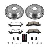 Power Stop 03-05 Chevrolet Express 2500 Rear Z36 Truck & Tow Brake Kit thumbnail 1