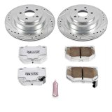 Power Stop 06-07 Subaru Impreza Rear Z26 Street Warrior Brake Kit thumbnail 1