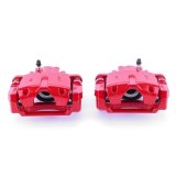 Power Stop 04-09 Cadillac SRX Rear Red Calipers w/Brackets - Pair thumbnail 1
