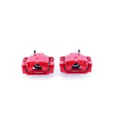 Power Stop 04-09 Cadillac SRX Rear Red Calipers w/Brackets - Pair thumbnail 2