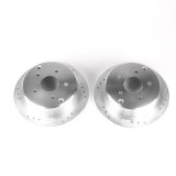 Power Stop 2004 Pontiac GTO Rear Evolution Drilled & Slotted Rotors - Pair thumbnail 1