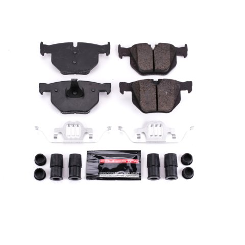 Power Stop 07-18 BMW X5 Rear Z23 Evolution Sport Brake Pads w/Hardware thumbnail 1