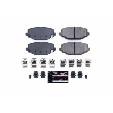 Power Stop 12-16 Chrysler Town & Country Rear Z23 Evolution Sport Brake Pads w/Hardware thumbnail 2