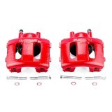 Power Stop 90-01 Jeep Cherokee Front Red Calipers w/o Brackets - Pair thumbnail 2